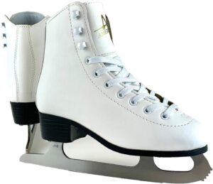American Athletic Shoe Girl's Tricot Lined Ice Skate