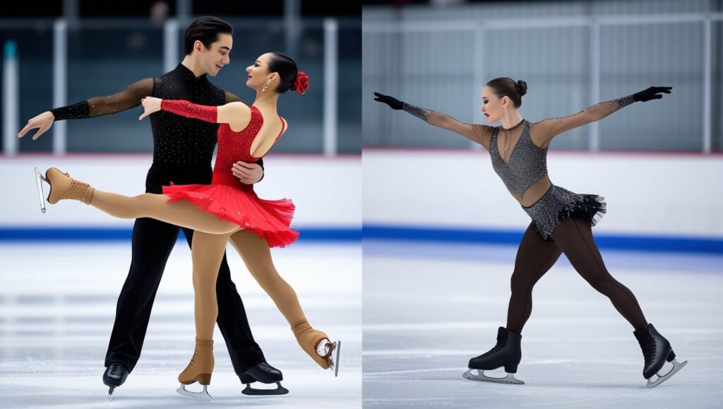 Ice Dancing vs Figure Skating
